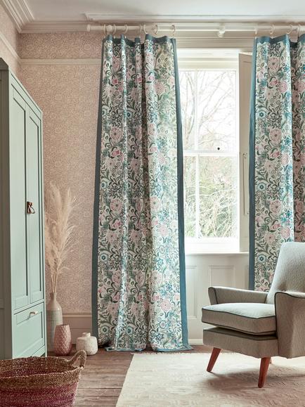 Morris & Co. Wilhelmina Furnishing Fabric, Ivory - view 2, Ivory