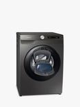 Samsung Series 5+ WW90T554DAN Freestanding ecobubble™ AddWash™ Washing Machine, 9kg Load, 1400rpm Spin, Graphite