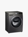 Samsung Series 7 WW90T684DLN Freestanding ecobubble™ AddWash™ Washing Machine, 9kg Load, 1400rpm Spin, Graphite