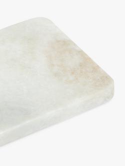 John Lewis Toronto Marble Coasters, Set of 4, Natural - view 2, Natural Marble