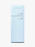 Smeg 50's Style FAB30L Freestanding 70/30 Fridge Freezer, Left-Hand Hinge