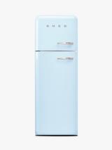 Smeg 50's Style FAB30L Freestanding 70/30 Fridge Freezer, Left-Hand Hinge