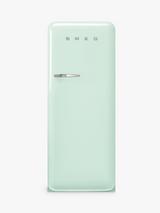 Smeg 50's Style FAB28R Freestanding Fridge with Ice Box, Right-Hand Hinge