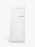 Smeg 50's Style FAB28L Freestanding Fridge with Ice Box, Left-Hand Hinge