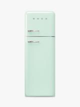 Smeg 50's Style FAB30R Freestanding 70/30 Fridge Freezer, Right-Hand Hinge