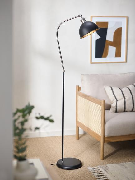 John Lewis Baldwin Floor Lamp - view 2, Black