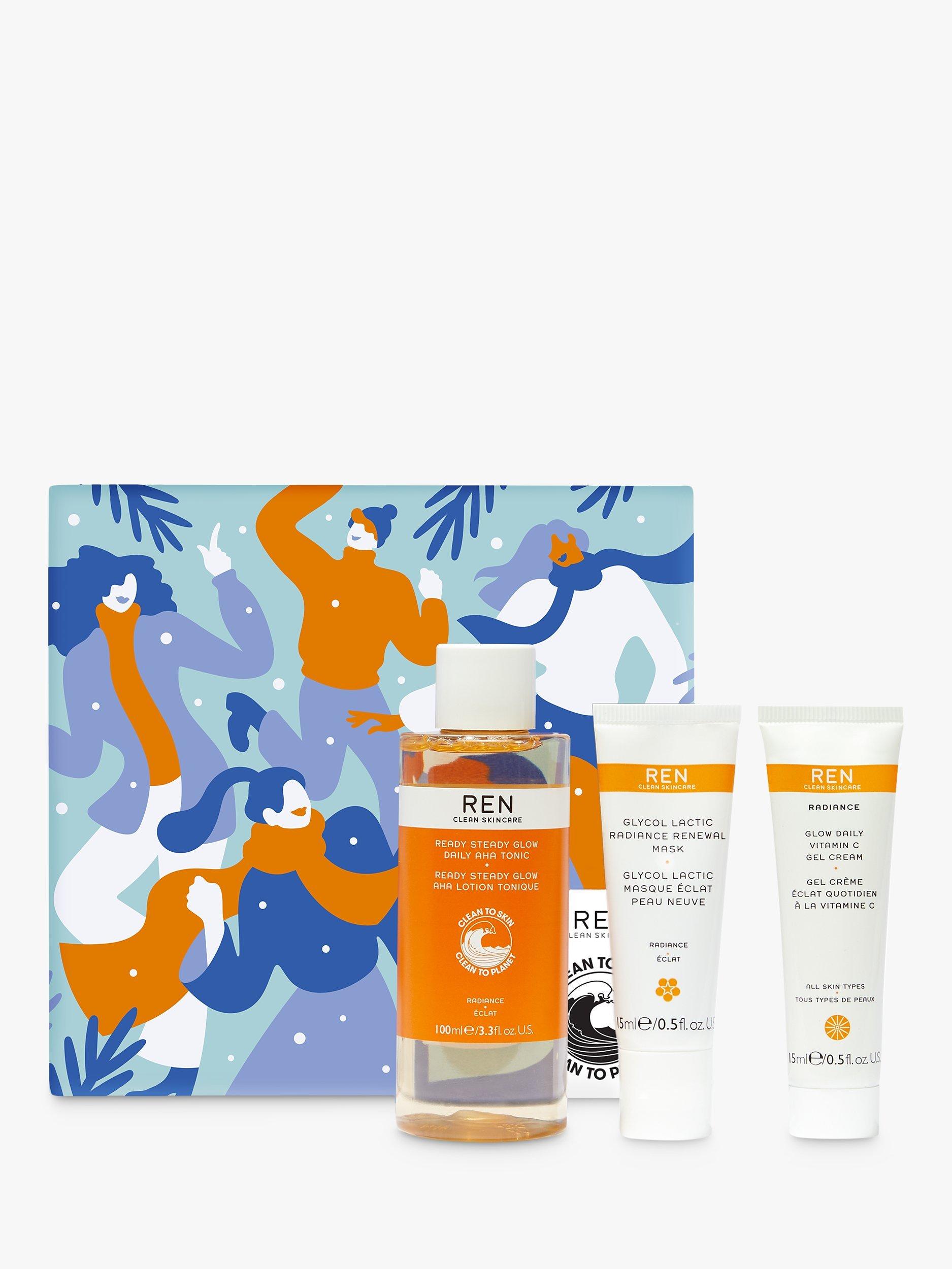 REN Clean Skincare Glow to Go Trio Skincare Gift Set