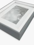 Gallery Perfect Multi-aperture Photo Frame Set, 7 Photo, Grey/White