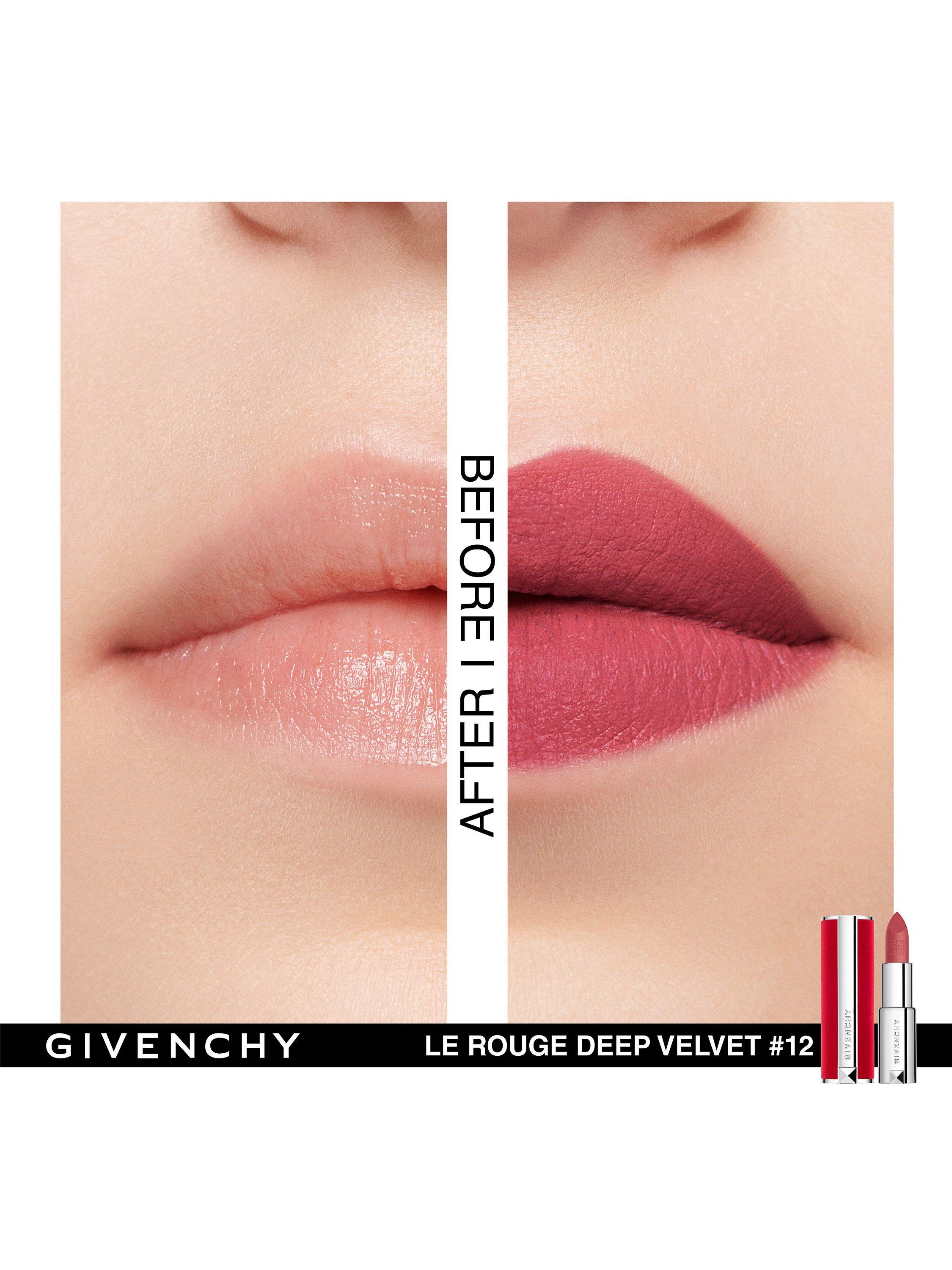 Product image 2 of 5, which shows Givenchy Le Rouge Deep Velvet Lipstick, 12 Nude Rosé