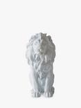 John Lewis Sitting Lion Garden Sculpture, H24cm, White