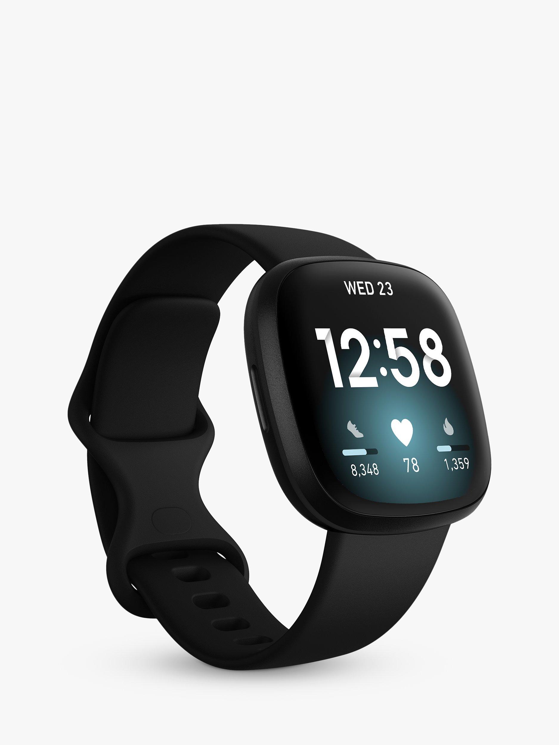 Fitbit Versa 3 Health & Fitness Smartwatch with deals GPS Black