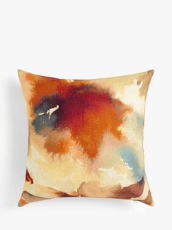 Harlequin Flores Cushion - view 2, Rust