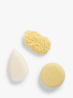 John Lewis Baby Bathing Sponge Selection, Pack of 3 - view 2, 