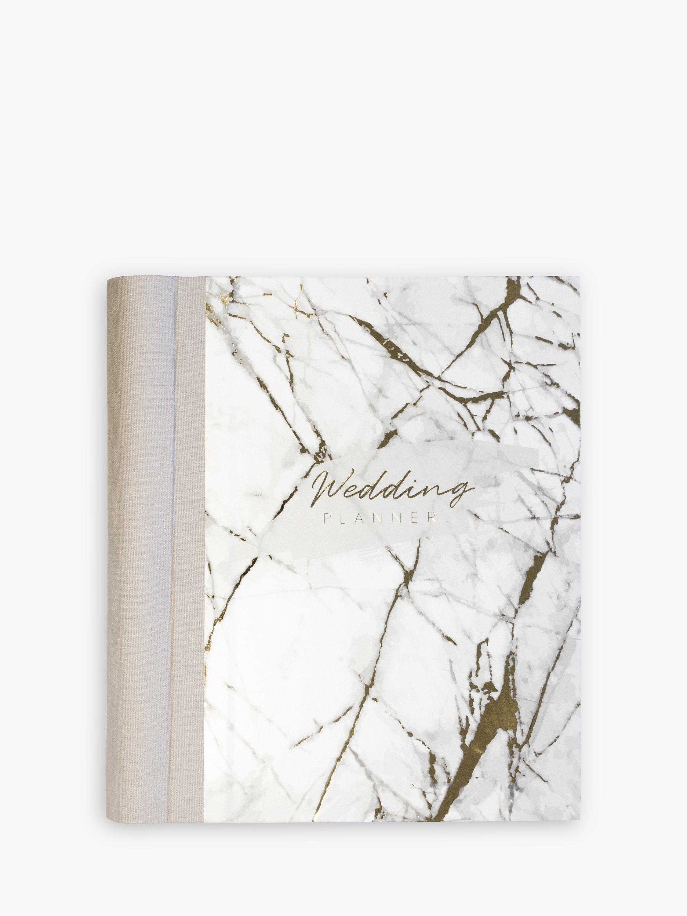 John Lewis Marble Wedding Planner