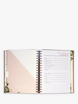 John Lewis Kraft Wedding Planner - view 2, Multi