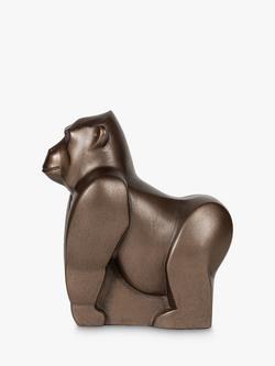 Frith Sculpture Silverback Gorilla by Adrian Tinsley , H18cm, Bronze - view 2, Bronze