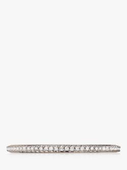 Monica Vinader Skinny Diamond Ring, Rose Gold - view 2, Rose Gold