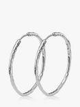 Monica Vinader Siren Muse Large Hoop Earrings