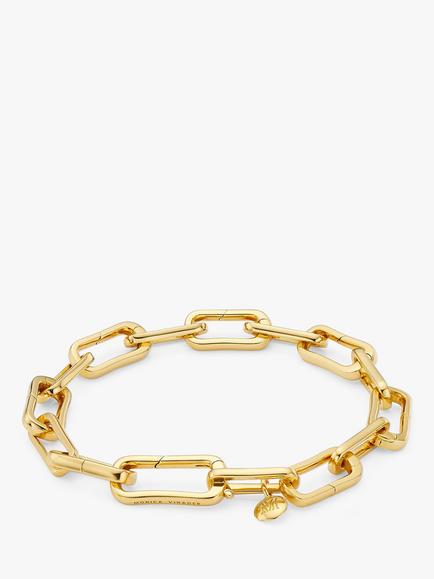 Monica Vinader Alta Charm BraceIet, Gold