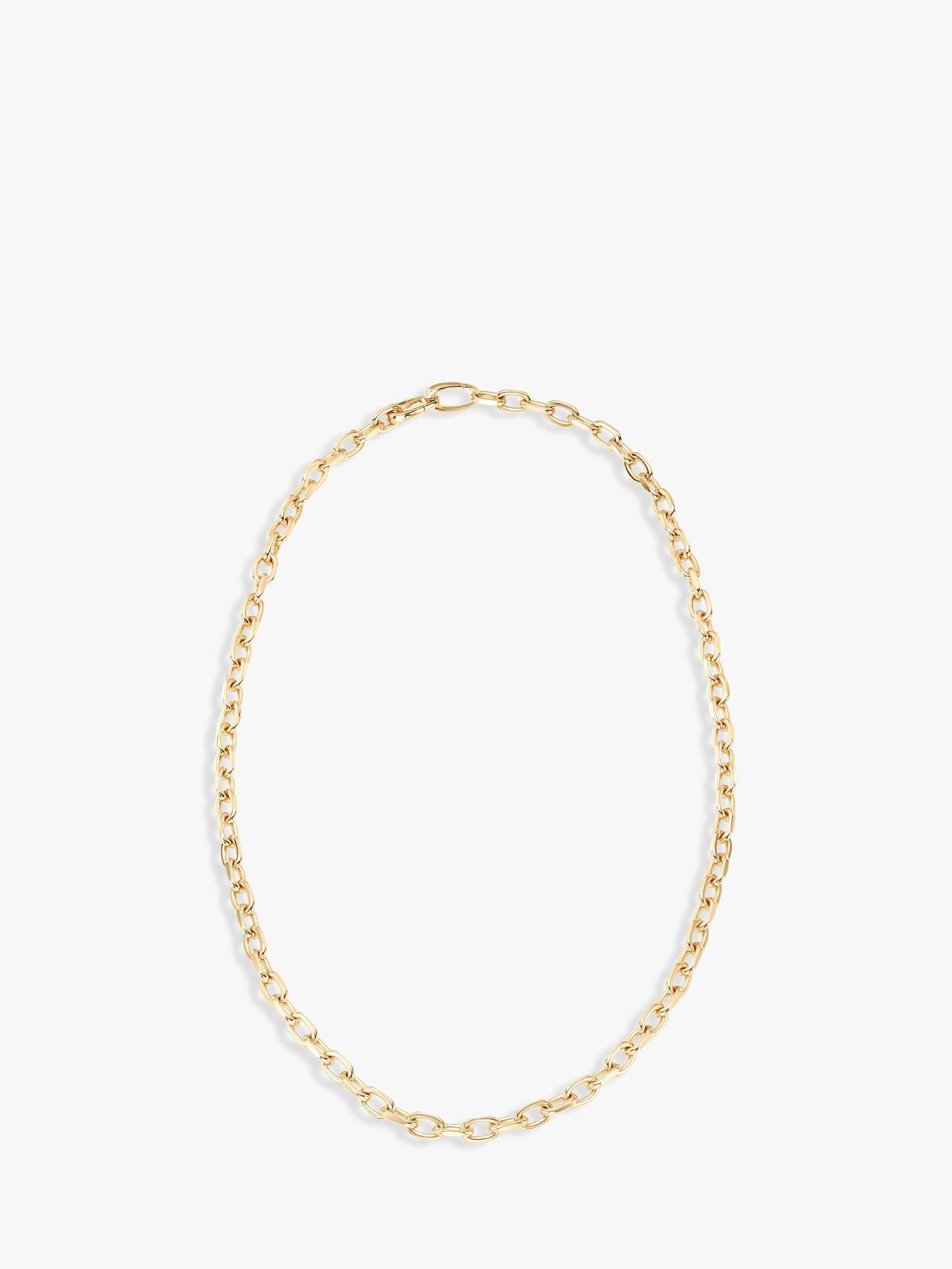 Monica Vinader Alta Mini Chain Necklace