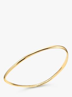 Monica Vinader Nura Reef Bangle, Gold, Gold