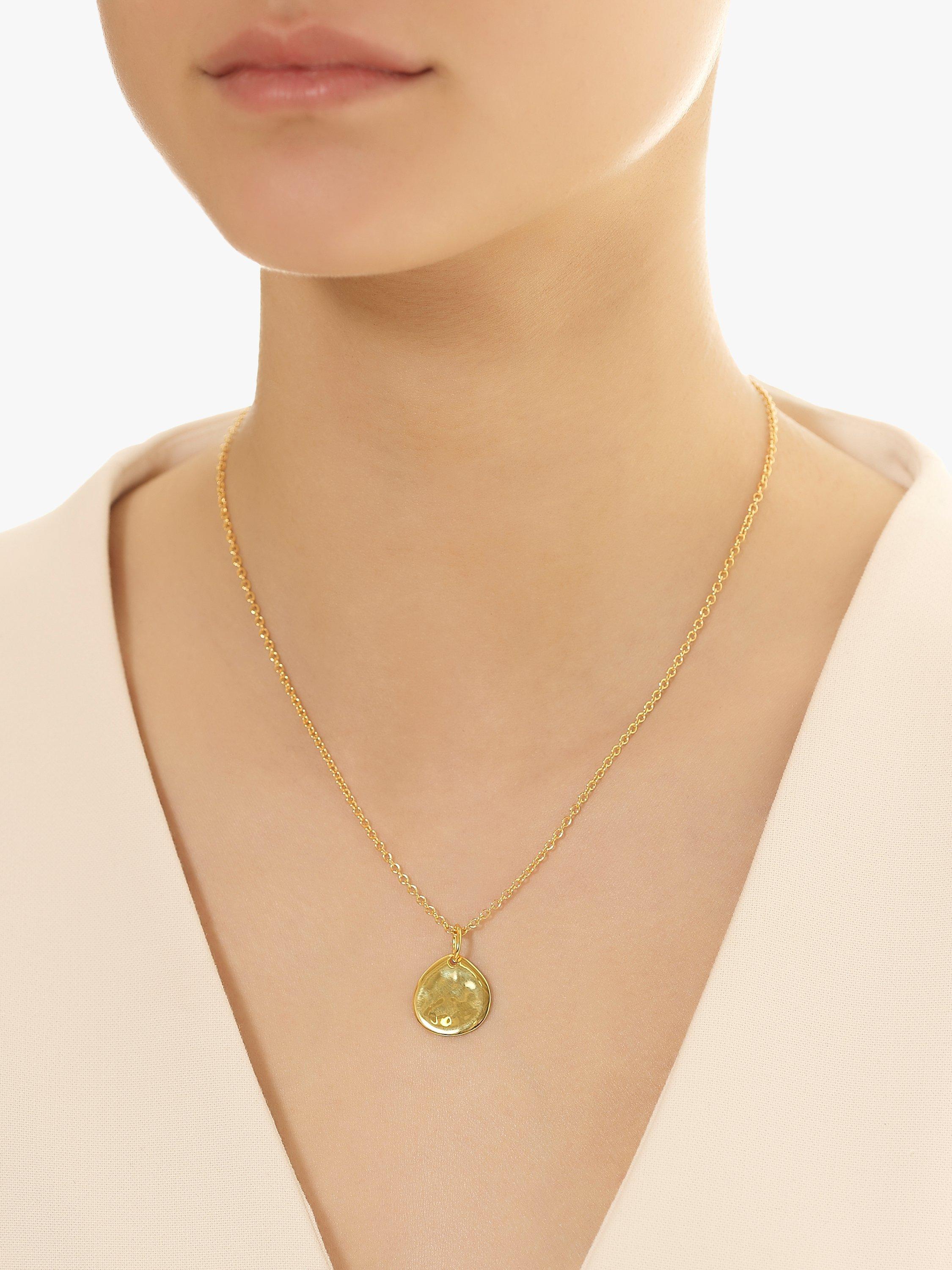 Product image 2 of 3, which shows Monica Vinader Siren Small Charm, Gold