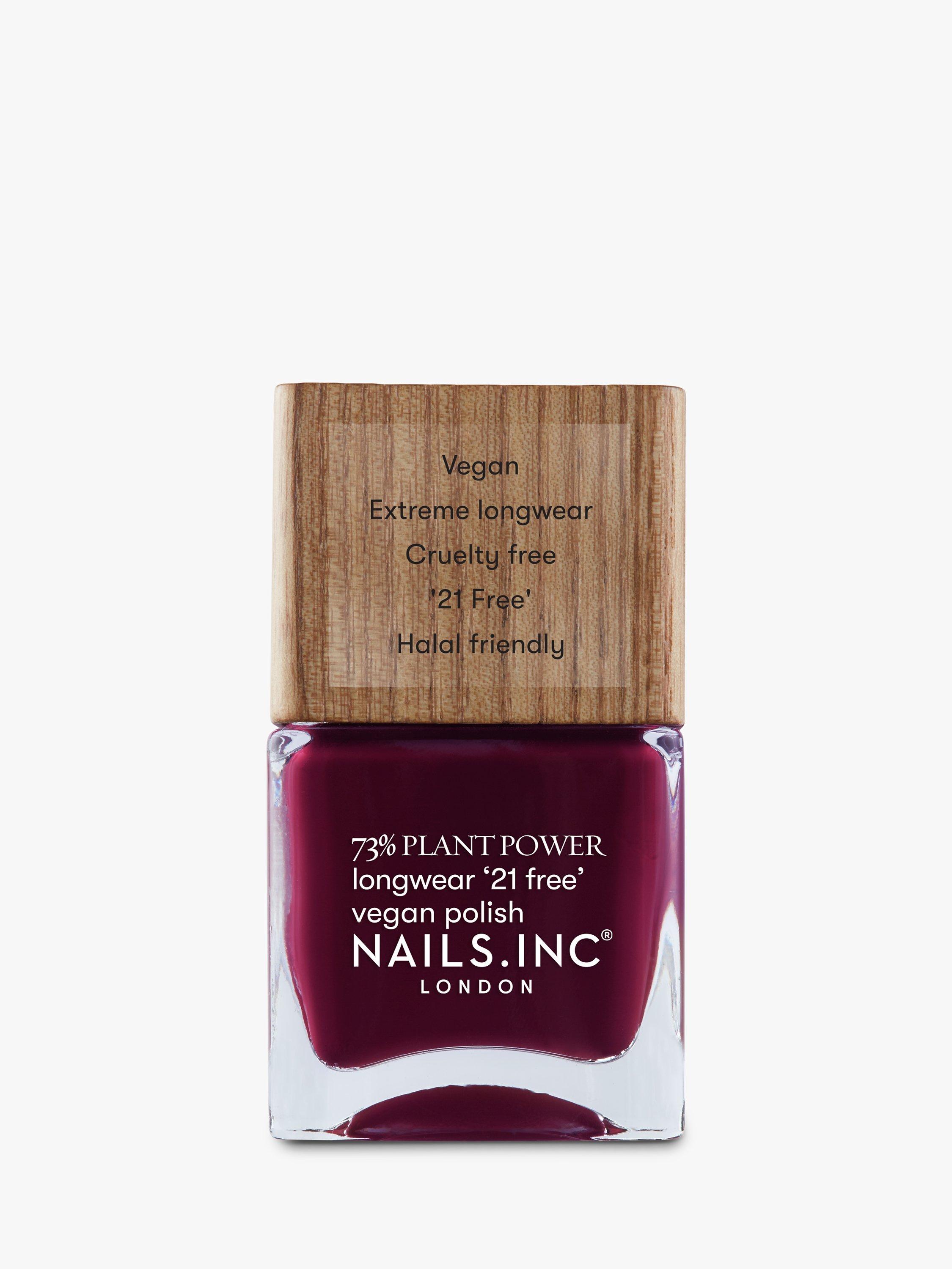 Product image 1 of 4, which shows Nails Inc Plant Power Vegan Nail Polish, Flex My Complex