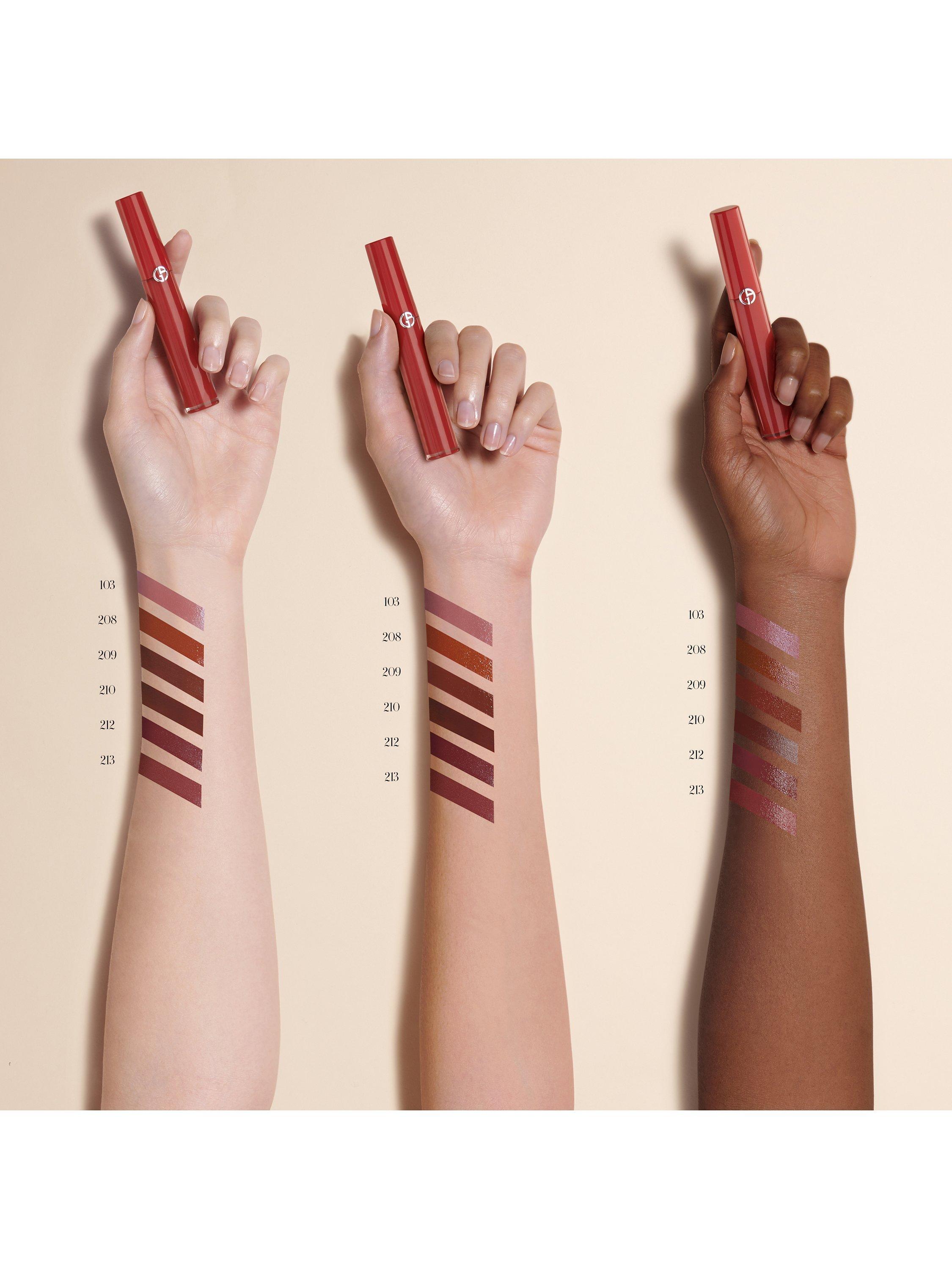 Product image 8 of 11, which shows Giorgio Armani Lip Maestro, 213 Silenzio