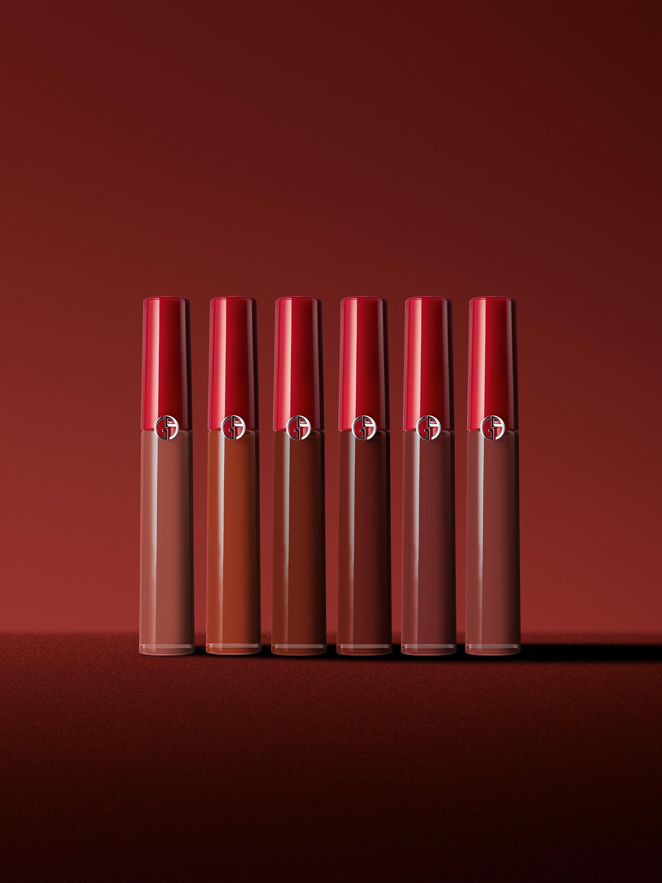 Product image 11 of 11, which shows Giorgio Armani Lip Maestro, 213 Silenzio