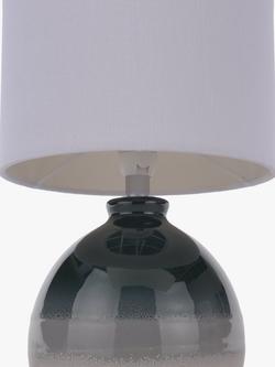 John Lewis Martha Ceramic Table Lamps, Set of 2 - view 2, Blue/Green