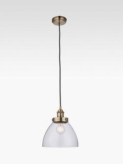 Bay Lighting Carter Ceiling Light - view 2, Antique Brass