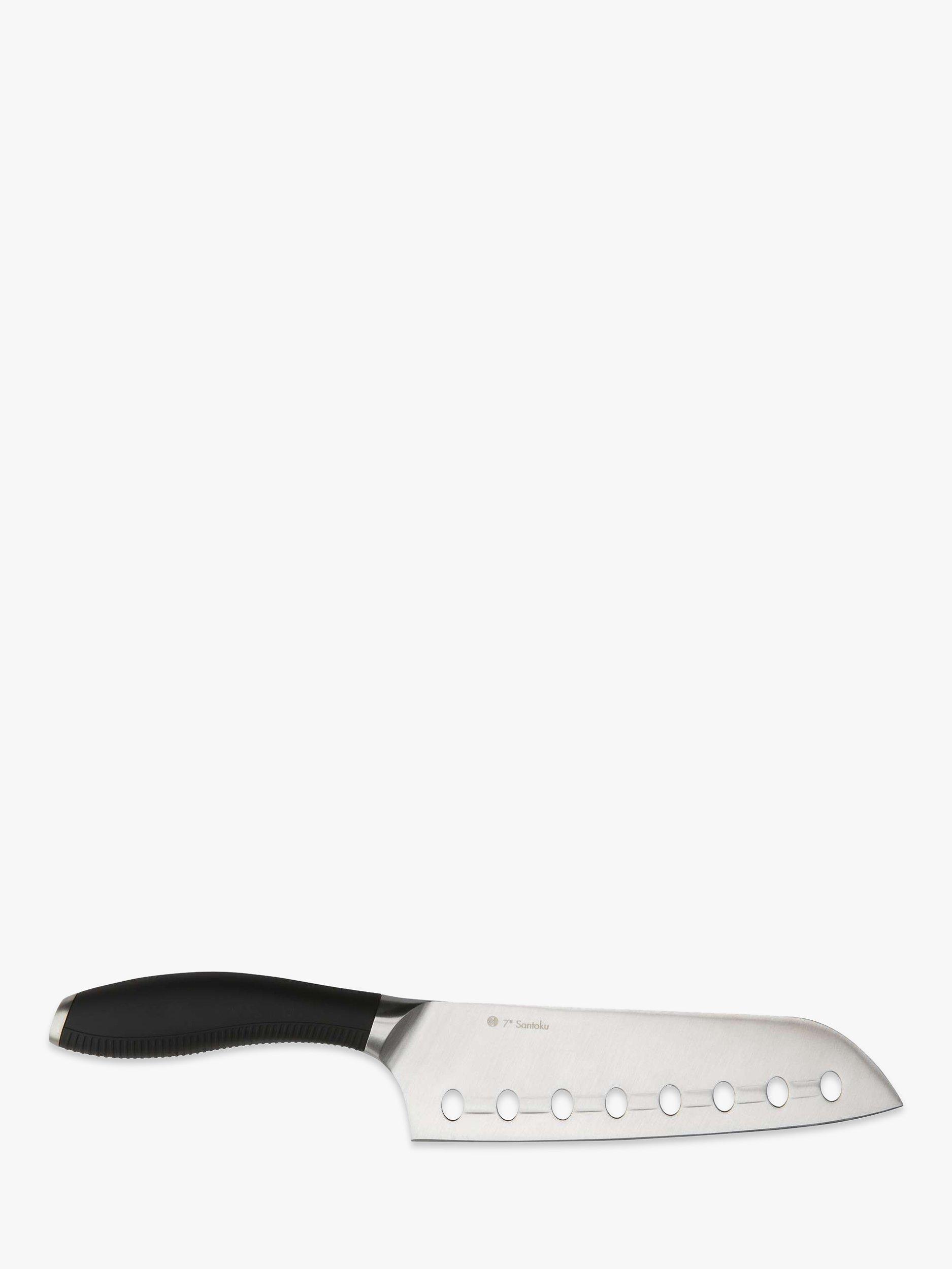 Circulon 7-Inch Stainless Steel Soft-Grip Handle Santoku Knife, 18cm