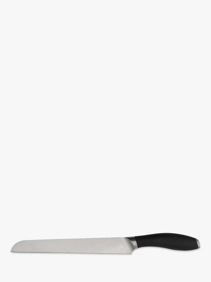 Circulon 8-Inch Stainless Steel Soft-Grip Handle Slicer Kitchen Knife, 20cm, Silver/Black