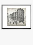 John Lewis LS Lowry 'Oldfield Road Dwellings, Salford' Framed Print & Mount, 42 x 52cm, Grey