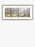 John Lewis Assaf Frank 'Breaking Through' Framed Print & Mount, 52 x 107cm, Green/Multi