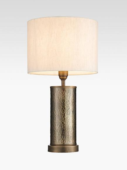 Bay Lighting Narva Table Lamp, Aged Bronze, Aged Bronze