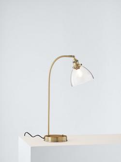 Bay Lighting Carter Desk Lamp, Antique Brass