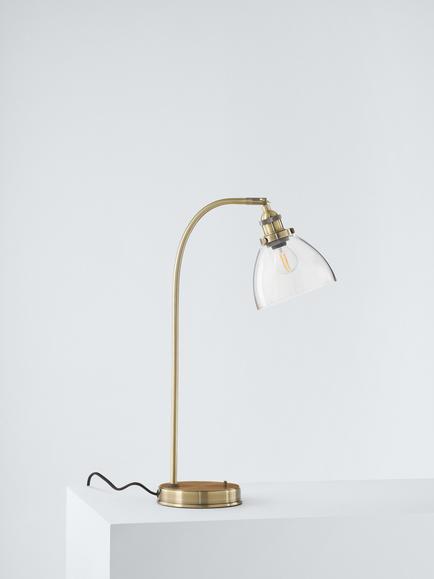 Bay Lighting Carter Desk Lamp - view 2, Antique Brass