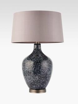 Bay Lighting Esma Glass Table Lamp, Grey - view 2, Grey