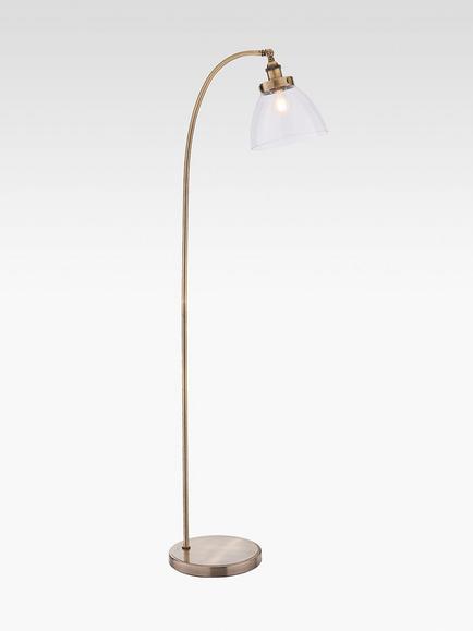 Bay Lighting Carter Floor Lamp - view 2, Antique Brass
