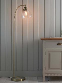 Bay Lighting Carter Floor Lamp, Antique Brass