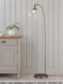 Bay Lighting Carter Floor Lamp, Matt Nickel