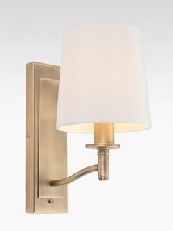 Bay Lighting Eleanor Wall Light, Antique Brass, Antique Brass