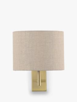 John Lewis Blakely Wall Light, Antique Brass