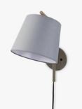 John Lewis ANYDAY Harry Plug-In Wall Light