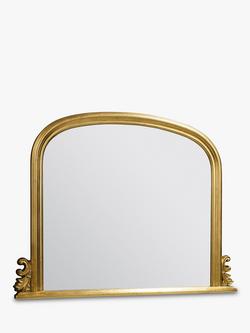Gallery Direct Thornby Overmantel Wall Mirror, 94 x 118cm, Gold