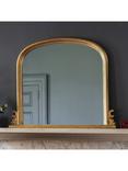 Gallery Direct Thornby Overmantle Wall Mirror, 94 x 118cm