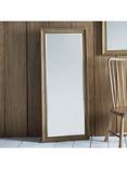 Gallery Direct Fraser Rectangular Wood-Effect Frame Leaner Mirror, 152 x 63.5cm, Oak