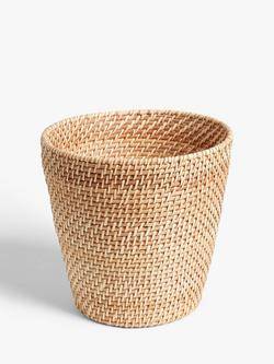 John Lewis Waste Paper Basket, Natural, Natural