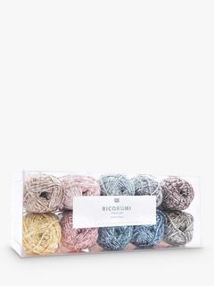 Rico Design Ricorumi Spray Yarn, Pack of 10, 25g, Multi